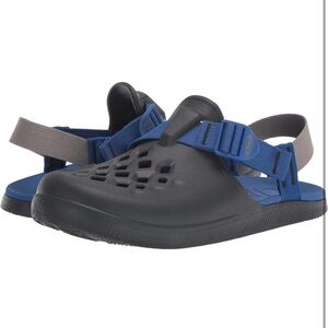 CHACO men’s CHILLOS CLOG SHOE NAVY marine and black -size 8 and 11 NIB